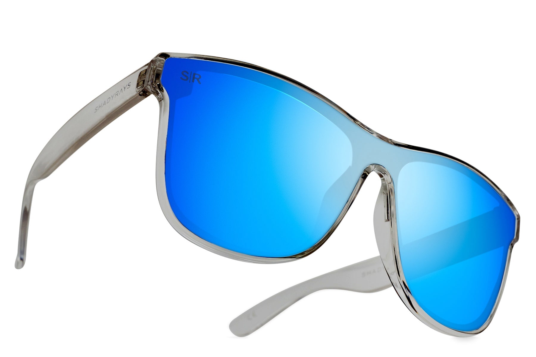 HighRise - Glacier Smoke Polarized Highrise Shady Rays® | Polarized Sunglasses 