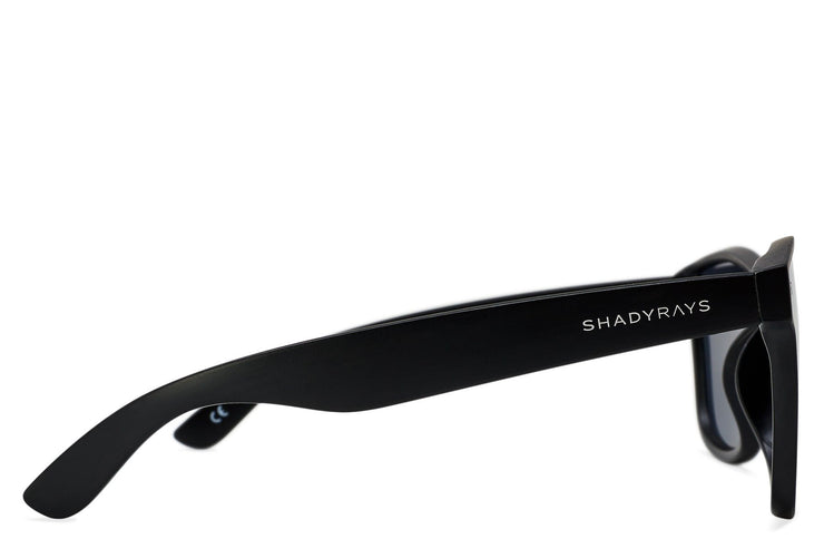 HighRise - Black Calimesa Polarized Highrise Shady Rays® | Polarized Sunglasses 