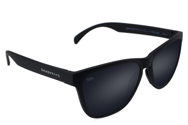 Cascade - Blackout Polarized – Shady Rays® | Polarized Sunglasses