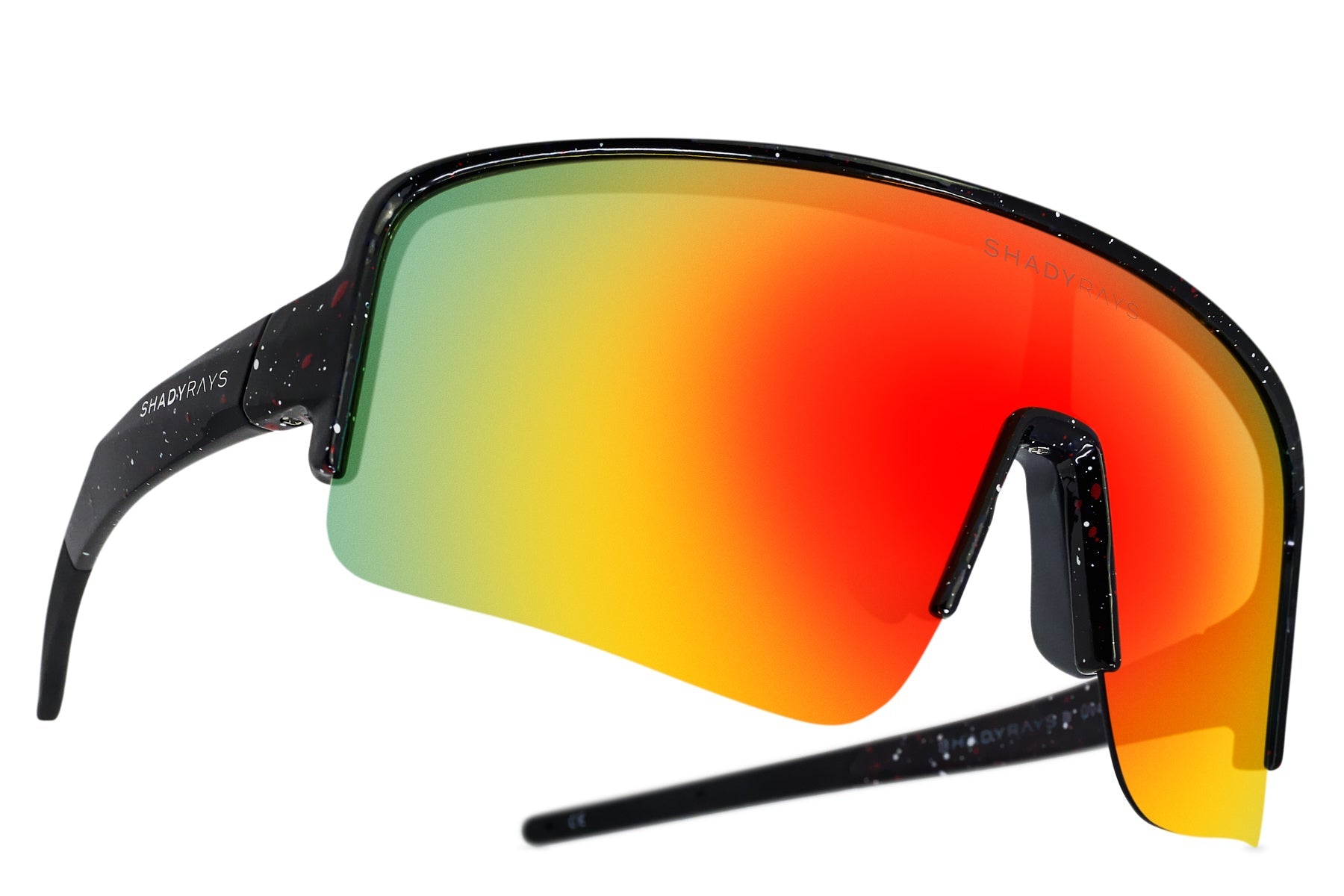 Shady Rays Nitro - Infrared Splatter Polarized Sunglasses – Shady Rays®
