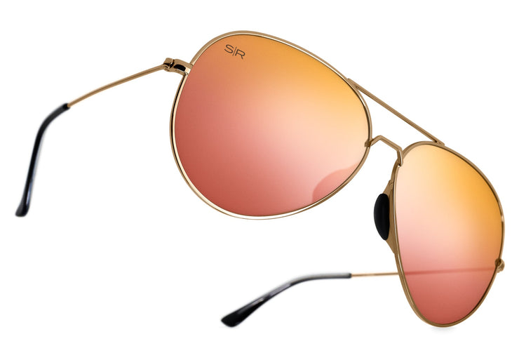 Tangle Free Aviator - Calimesa Polarized Aviator Shady Rays 