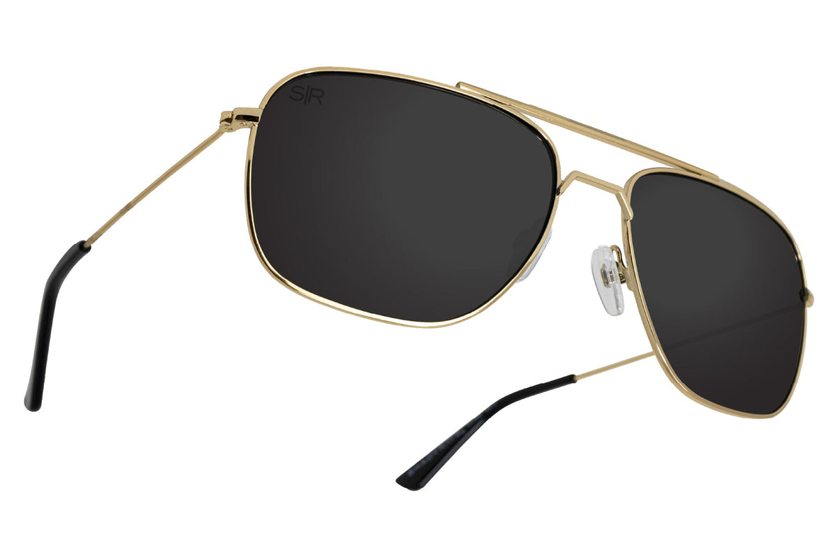Navigator - Black Gold Polarized Navigator Shady Rays 