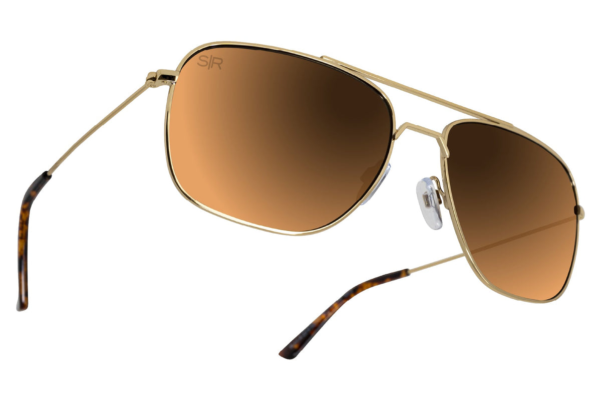 Navigator - Amber Gold Polarized Navigator Shady Rays 