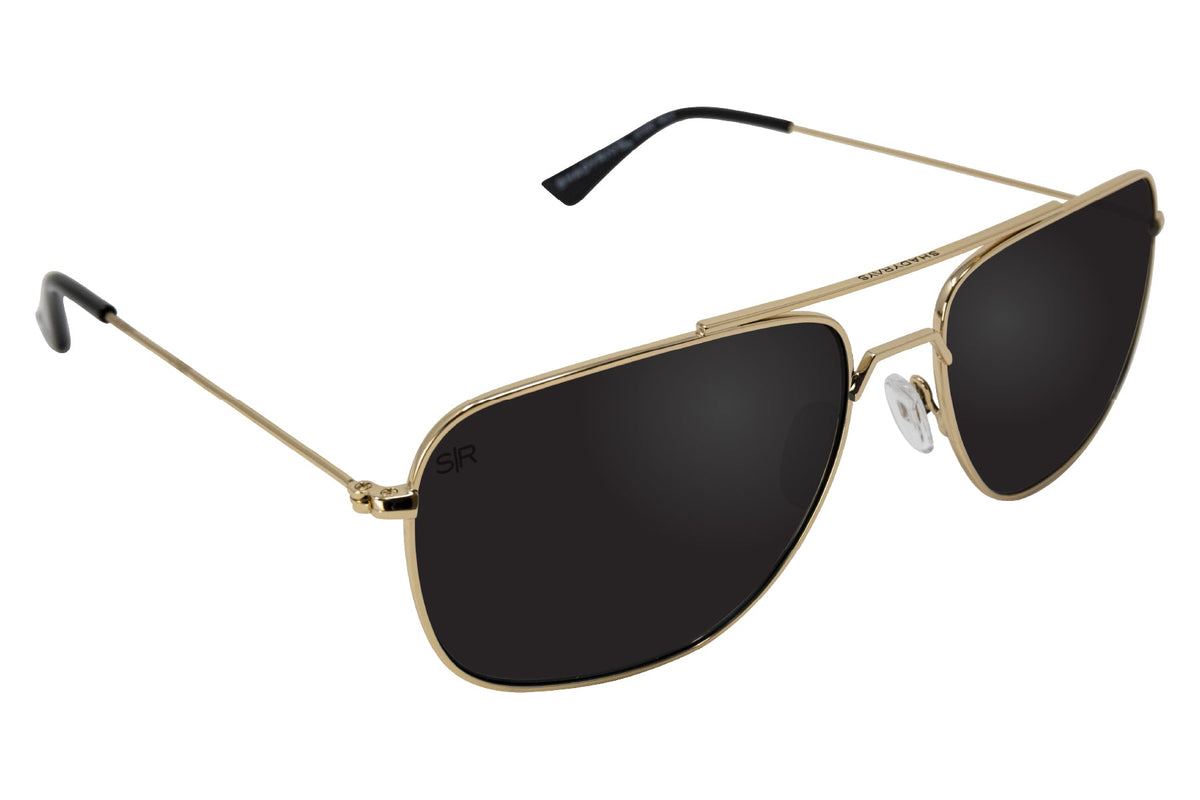 Navigator - Black Gold Polarized Navigator Shady Rays 