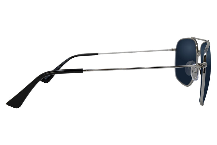 Navigator - Navy Silver Polarized Navigator Shady Rays 