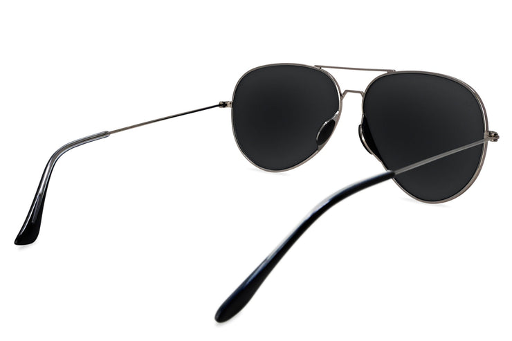 Tangle Free Aviator - Blackout Polarized Aviator Shady Rays 