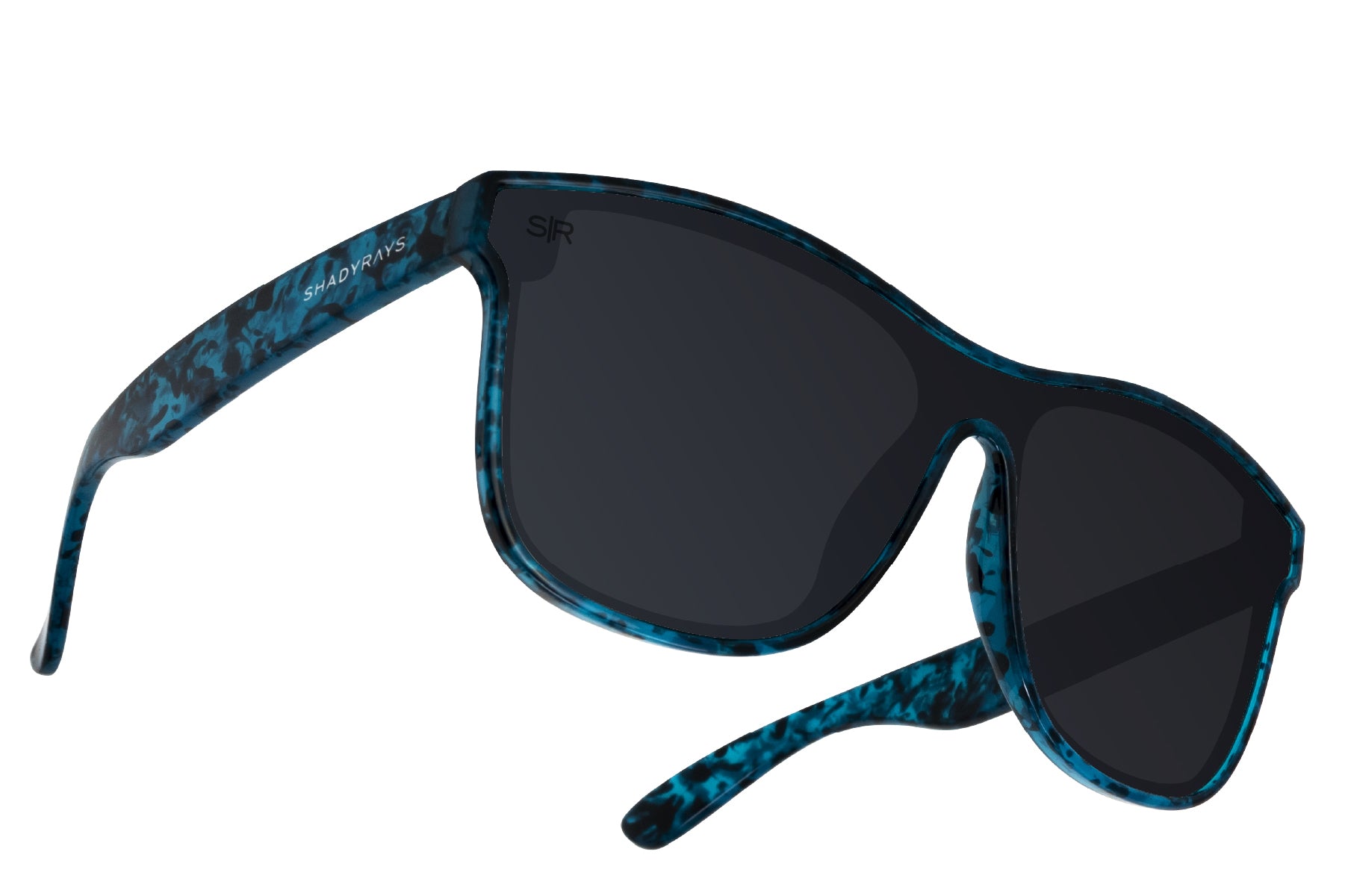 HighRise - Ocean Tortoise Polarized Highrise Shady Rays® | Polarized Sunglasses 