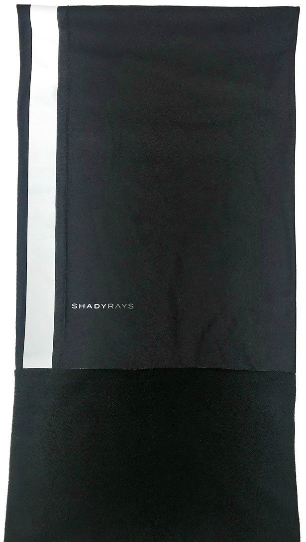 Snow Goggle Face Shield - Reflective Black Snow Goggles Shady Rays® | Polarized Sunglasses 