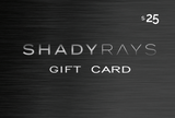 $25 Physical Gift Card Gift Card Shady Rays\xAE | Polarized Sunglasses 