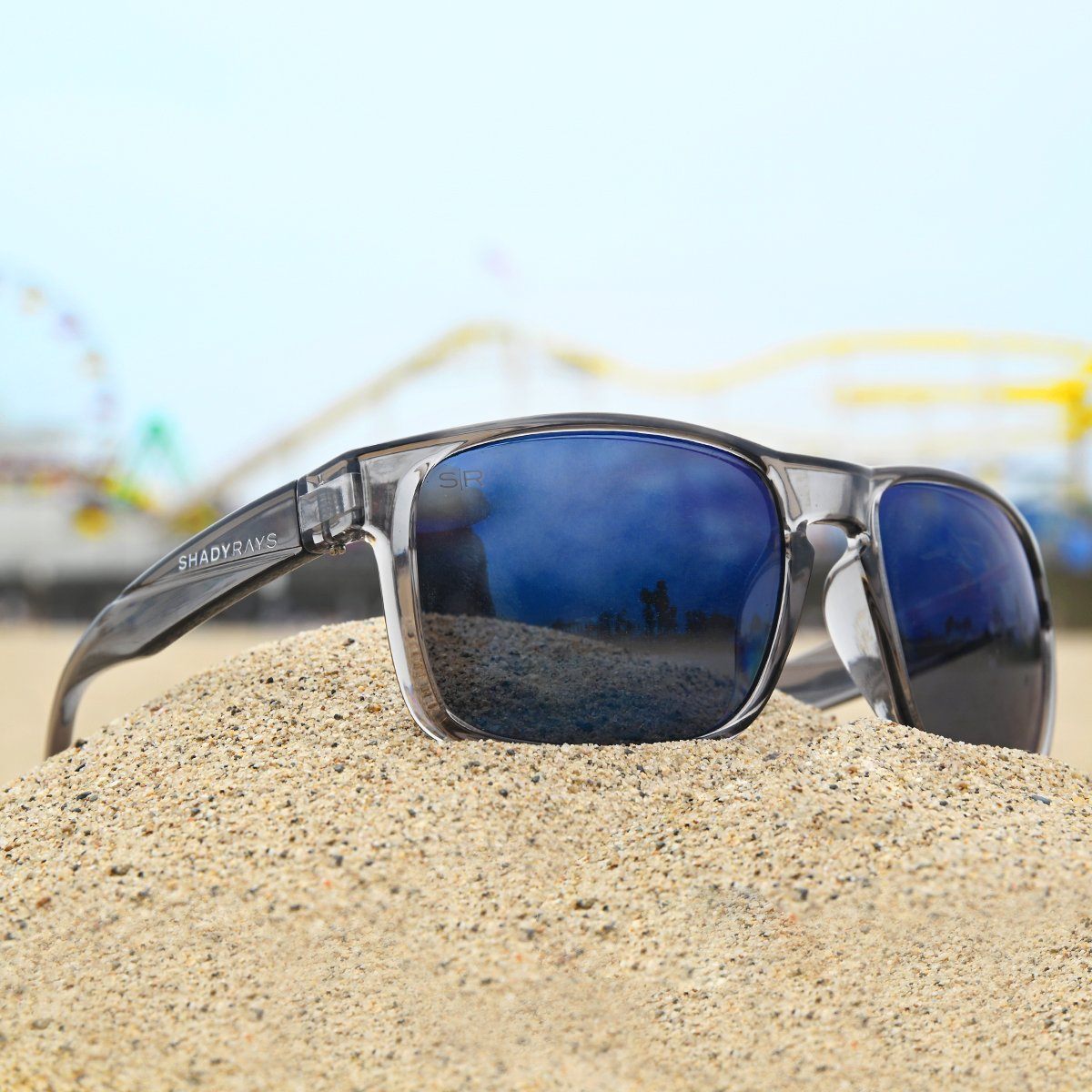 Titan Series - Navy Smoke Polarized Shady Rays® | Polarized Sunglasses 
