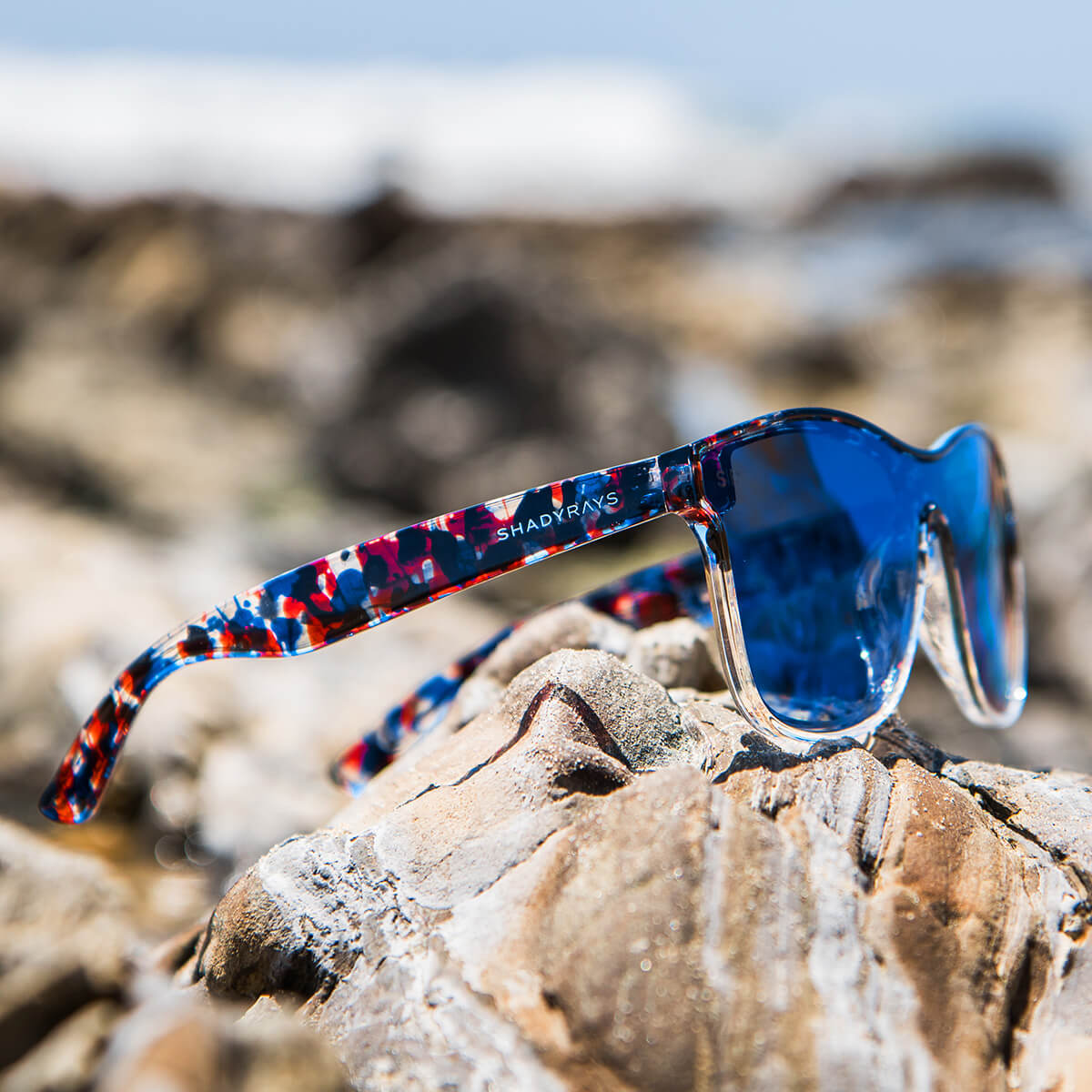 HighRise - Firecracker Polarized Highrise Shady Rays® | Polarized Sunglasses 
