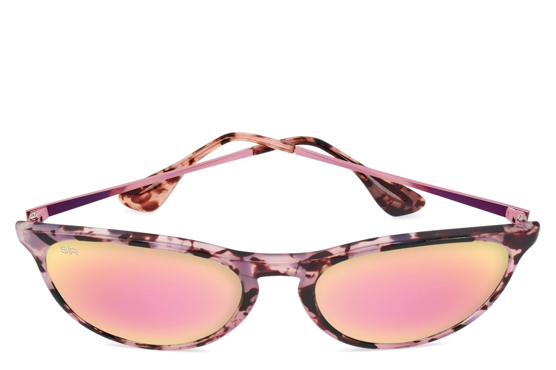Turn Up The Sunshine Large Square Frame Tortoiseshell Sunglasses – Pink Lily
