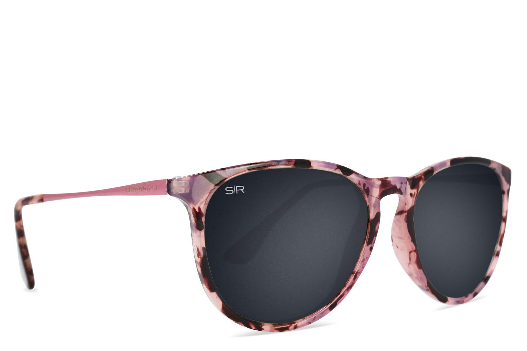 Allure - Midnight Pink Tortoise women's Shady Rays® | Polarized Sunglasses 