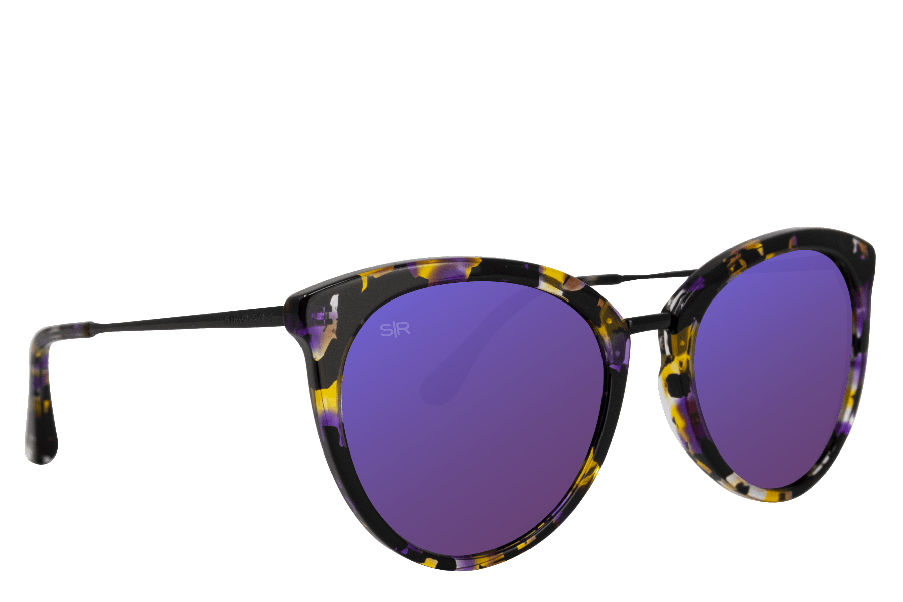 Lotus - Golden Amethyst Lotus Shady Rays® | Polarized Sunglasses 