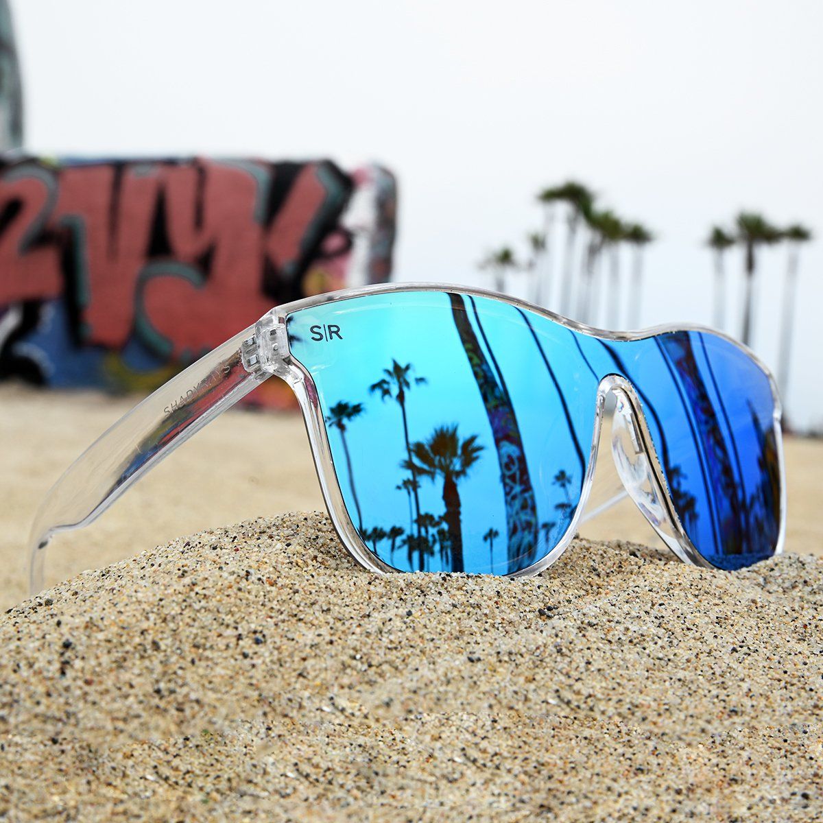 HighRise - Ocean Ice Polarized Highrise Shady Rays® | Polarized Sunglasses 