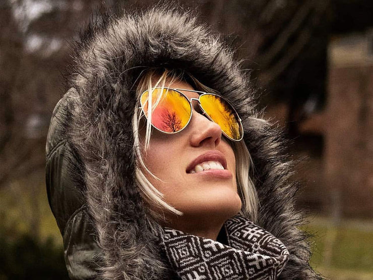 Aviator - Calimesa Polarized Aviator Shady Rays 