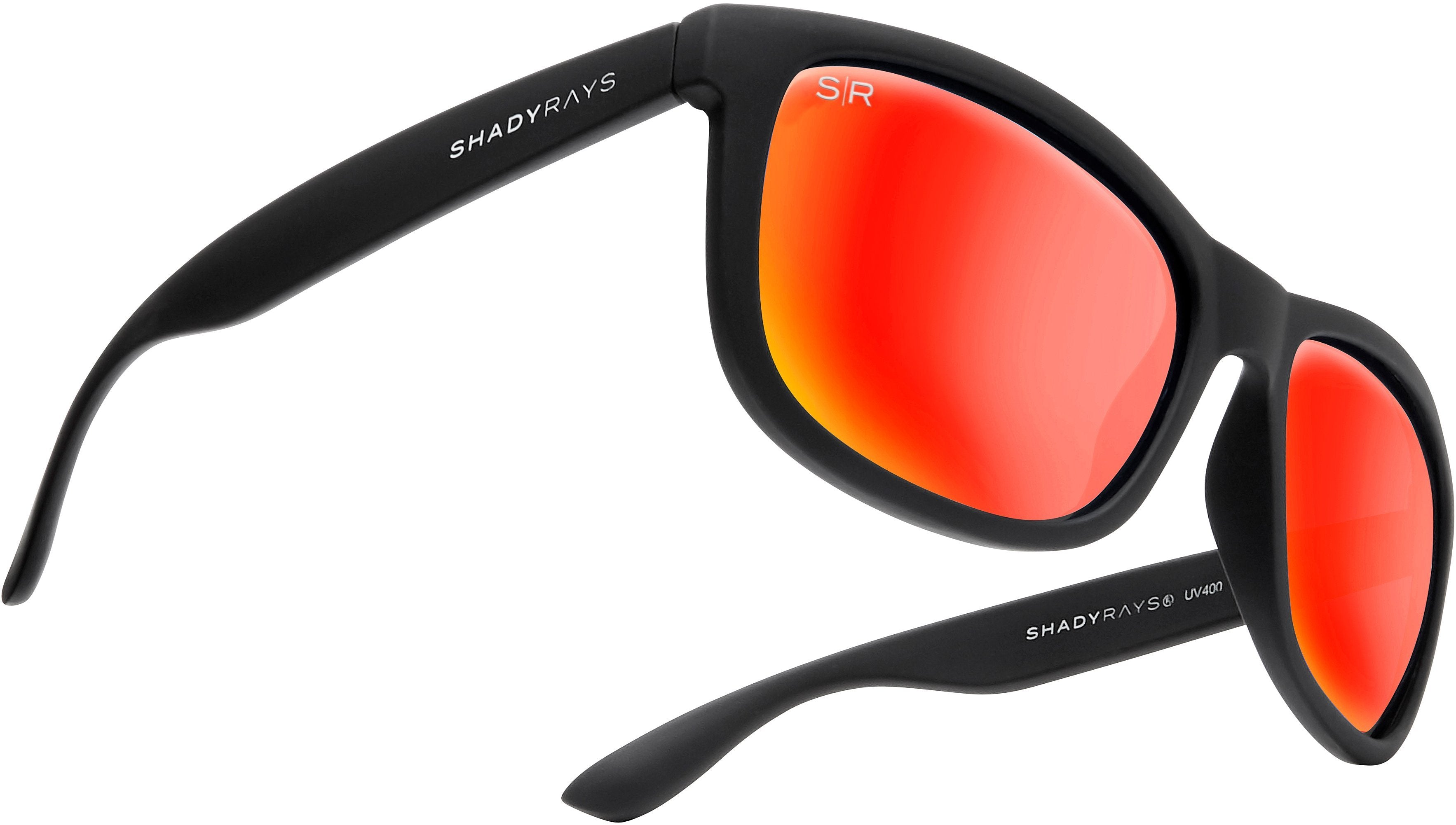 Signature Series - Black Infrared SR Pro Polarized Sunglasses | Matte Black Sunglasses | Best Christmas Gifts | Gifts for the Holidays | Unique Gifts