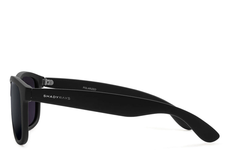 Black Frame Extreme TEST Shady Rays® | Polarized Sunglasses 