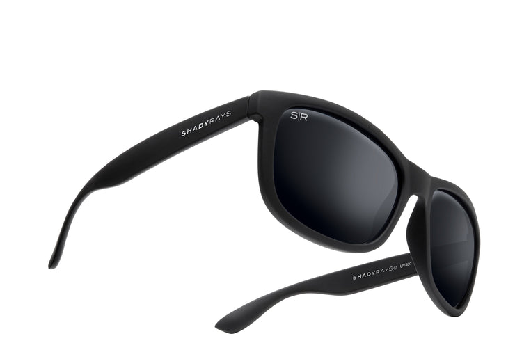 Black Frame Extreme TEST Shady Rays® | Polarized Sunglasses 