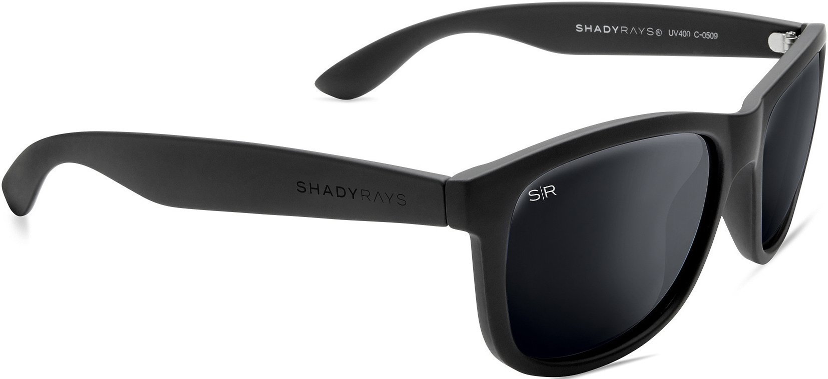 Signature Series - Blackout SR Pro Polarized INCOGNITO Sunglasses | Matte Black Sunglasses | Best Christmas Gifts | Gifts for the Holidays | Unique