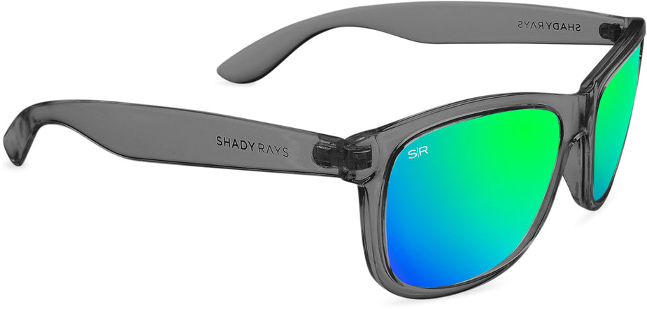 Shady Rays Reign Shady Rays Signature Series - Emerald Smoke Polarized Sunglasses ...