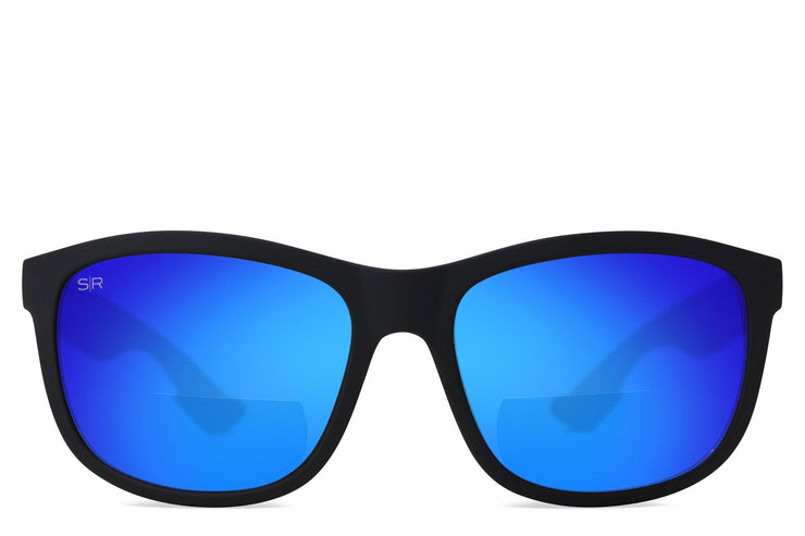Signature Series Readers +1.5 - Black Glacier Reading Sunglasses Shady Rays 