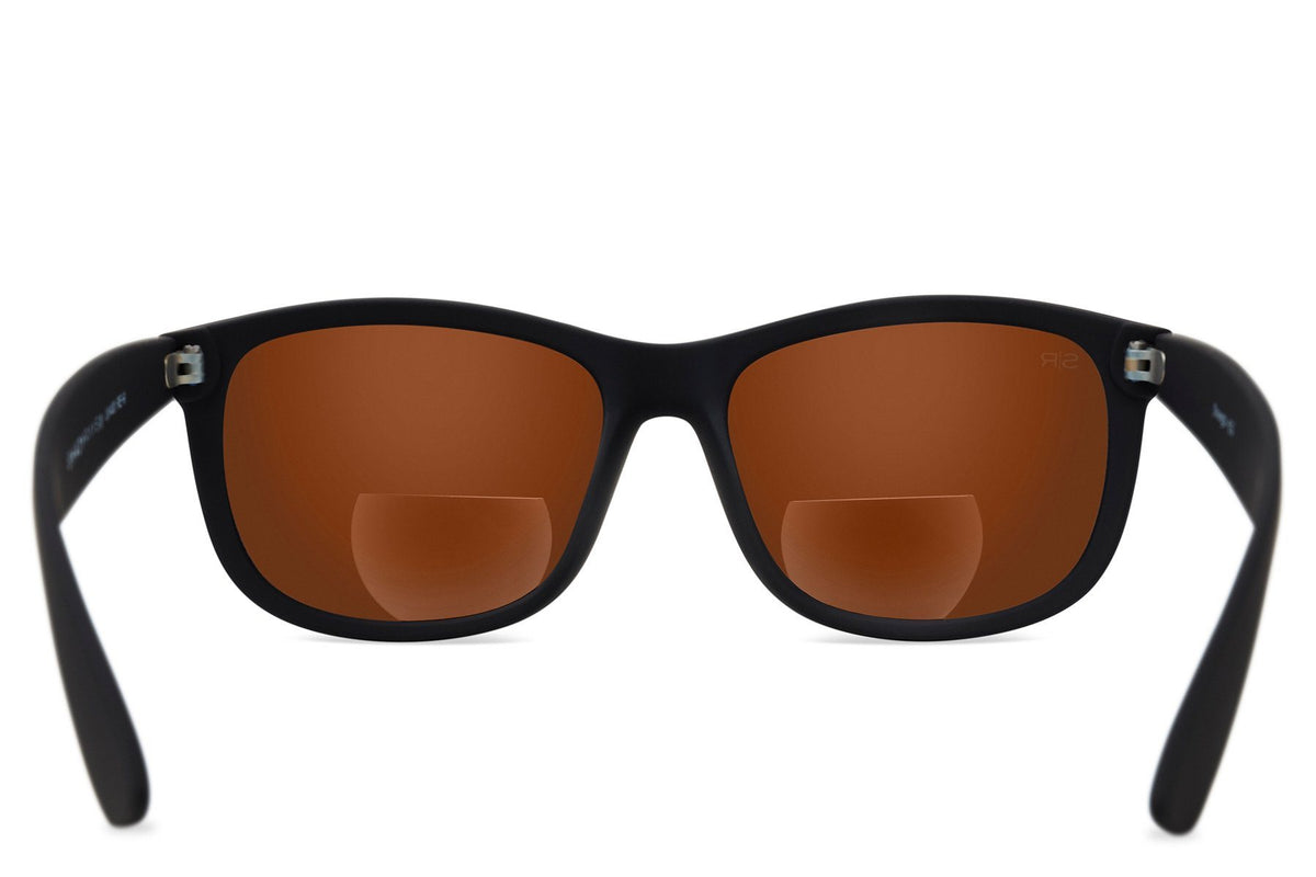 Signature Series Readers +1.5 - Black Glacier Reading Sunglasses Shady Rays 