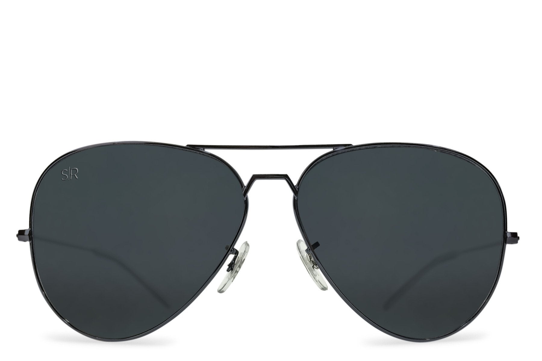 Virgil Matte Black - Prescription Sunglasses by BonLook