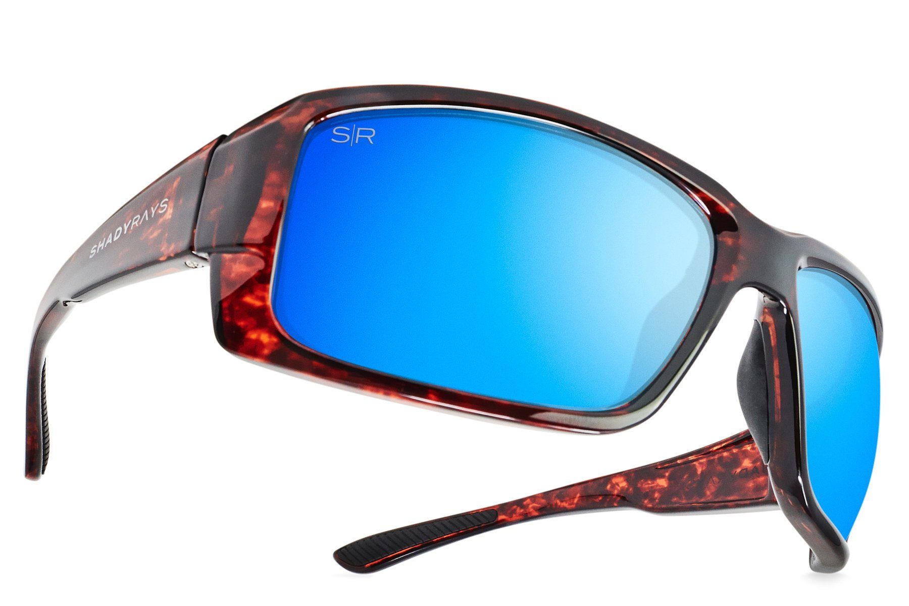 Shady Rays DeepSea Cuda - Glacier Tortoise Polarized Sunglasses – Shady Rays®