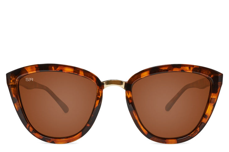 Calico II - Amber Tortoise Polarized women's Shady Rays 