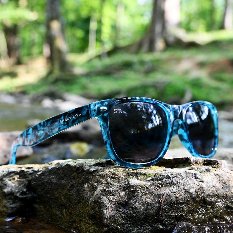 Classic Original - Recycled Ocean Tortoise Polarized Timber Series Shady Rays 