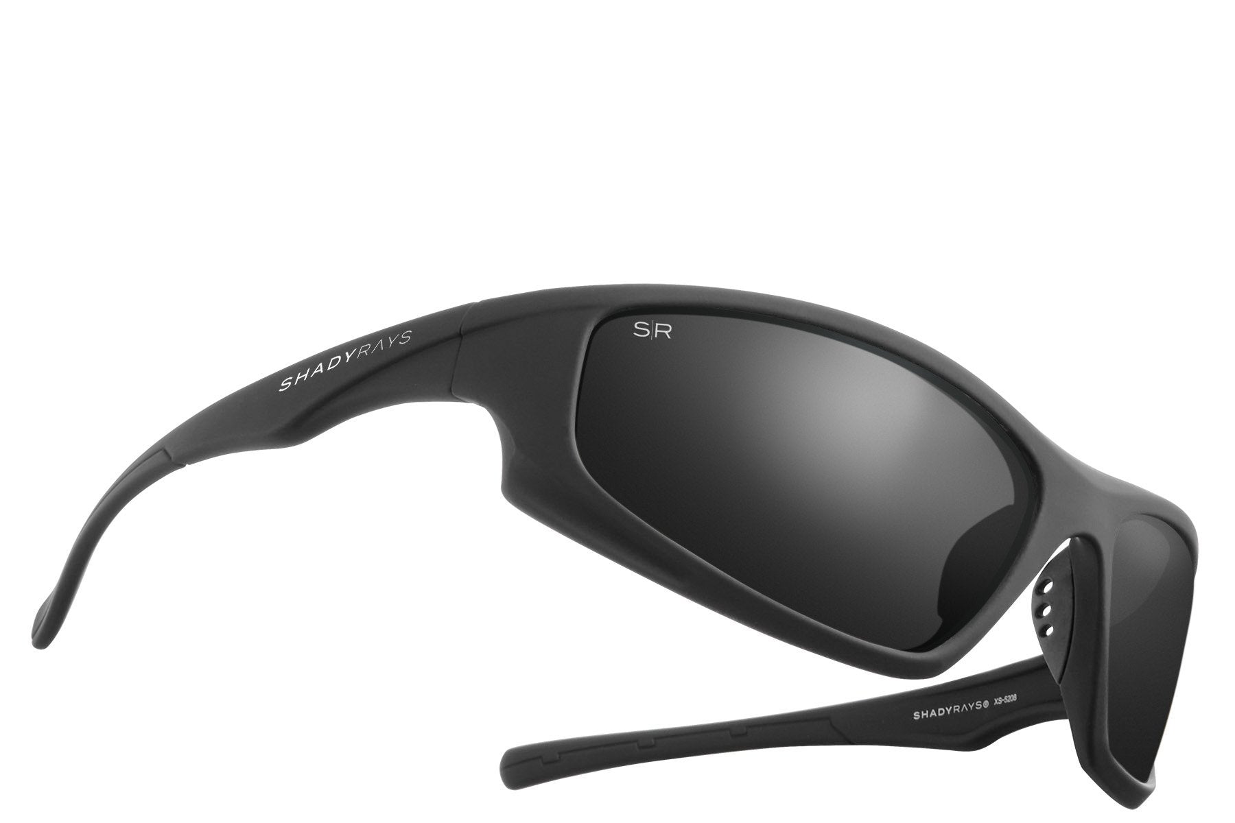 X Series - Blackout SR Pro Polarized Sunglasses | Matte Black Sport Sunglasses | Cycling Glasses | Best Christmas Gifts | Gifts for the Holidays 