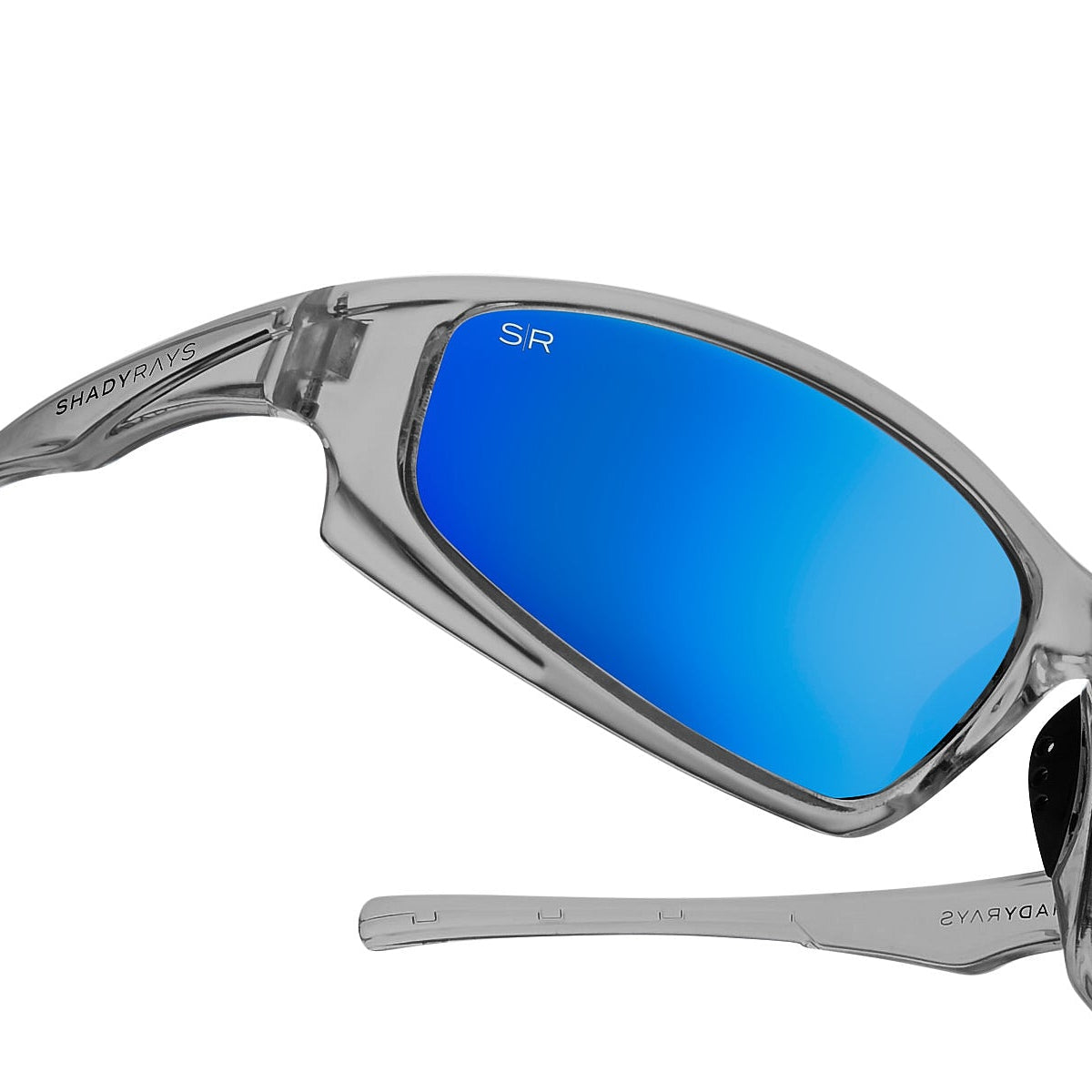 Shady Rays X Series - Glacier Smoke Polarized Sunglasses – Shady Rays ...