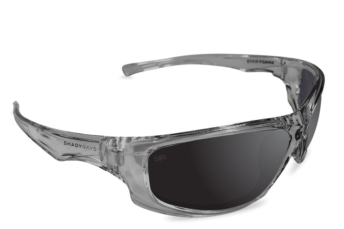 X Series - Black Smoke Polarized X Series Shady Rays 