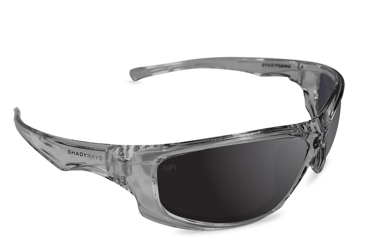 X Series - Black Smoke Polarized X Series Shady Rays 