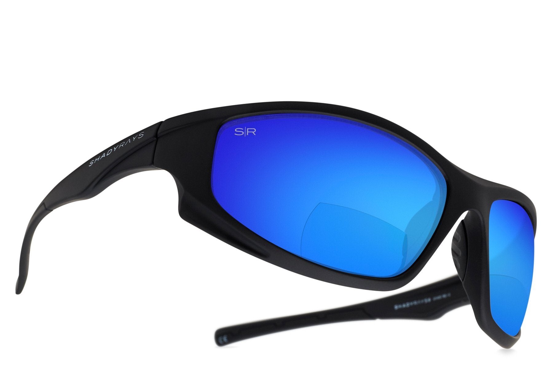 X Series Readers +2.0 - Black Glacier Reading Sunglasses Shady Rays 