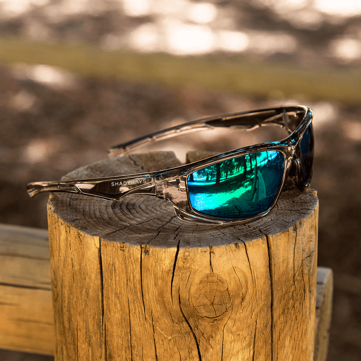 x Series - Emerald Smoke Polarized Sunglasses | Gloss Sport Sunglasses | Cycling Glasses | Best Christmas Gifts | Gifts for The Holidays | Unique