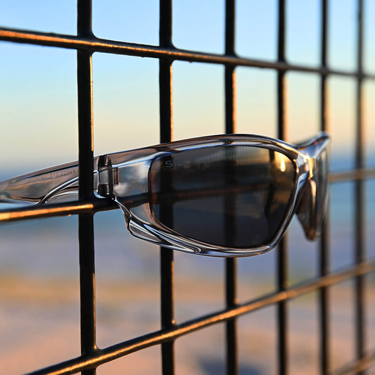 X Series - Black Smoke Polarized X Series Shady Rays 