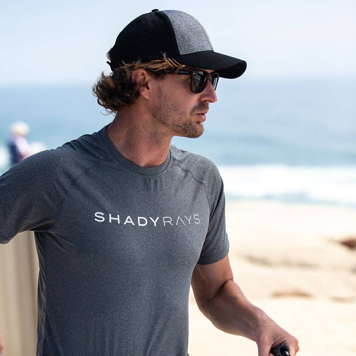 UV Protection Short Sleeve Shirt - Slate Shady Rays® | Polarized Sunglasses 