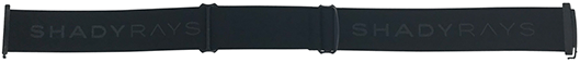 Snow Goggle Strap - Blackout Snow Goggles Shady Rays® | Polarized Sunglasses 